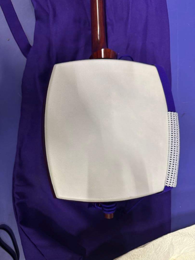 ヴィンテージ 三味線 紫檀 中棹 常磐津 長唄 地唄 民謡 弦楽器 和楽器