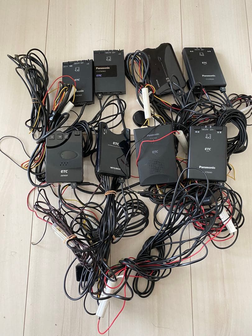 ETC車載器 まとめ売り　8セット　軽自動車
