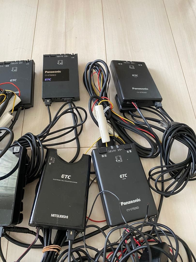 ETC車載器 まとめ売り　8セット　軽自動車