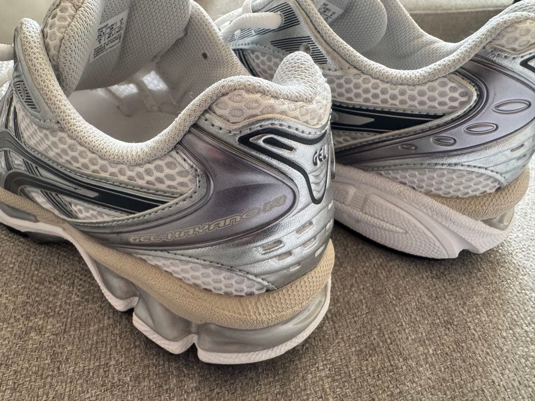 【ASICS 】GEL-KAYANO 14(110 silver)24.5