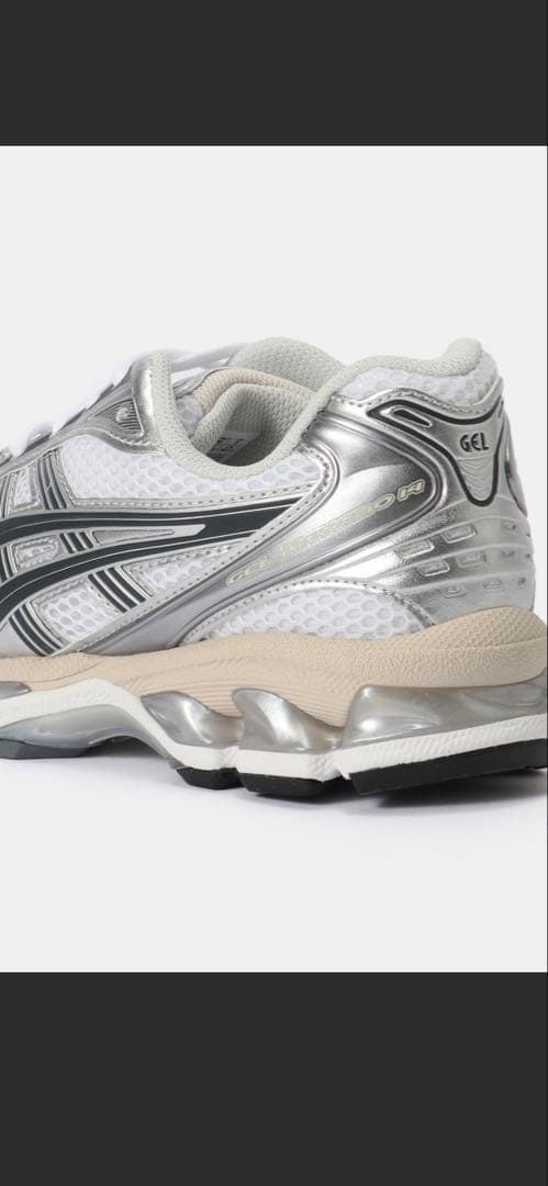 【ASICS 】GEL-KAYANO 14(110 silver)24.5