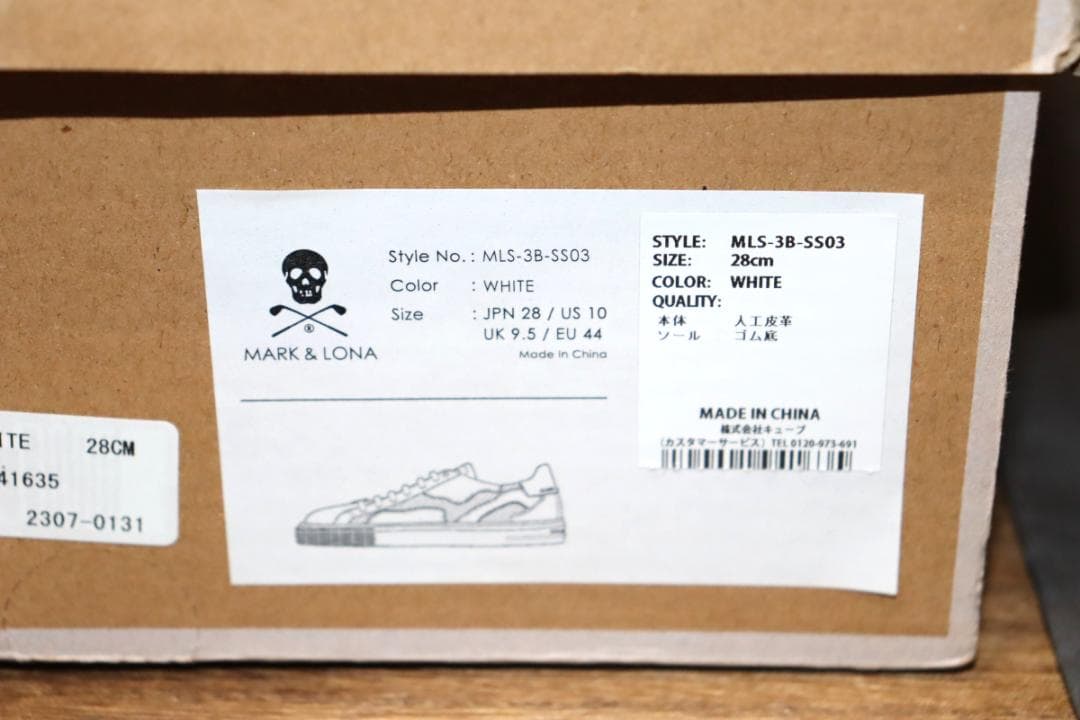 新品 MARK & LONA Karma Camo ゴルフシューズ (28cmⒽ