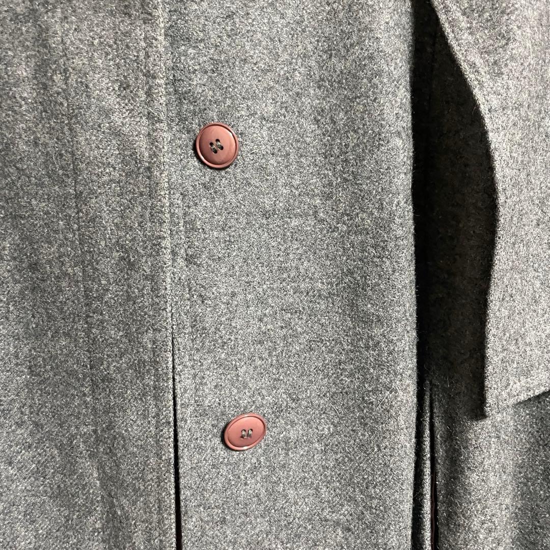 【itimi購入】FEMINELLA グレー ビンテージケープコート