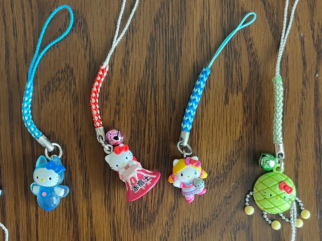 ご当地キティ 限定 レア 希少 根付 ストラップ まとめ売り サンリオ 平成