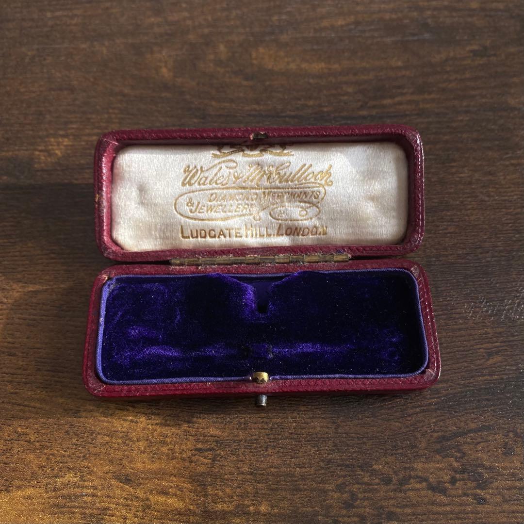 最終価格】英国アンティークジュエリーボックスWales&Mcblloch