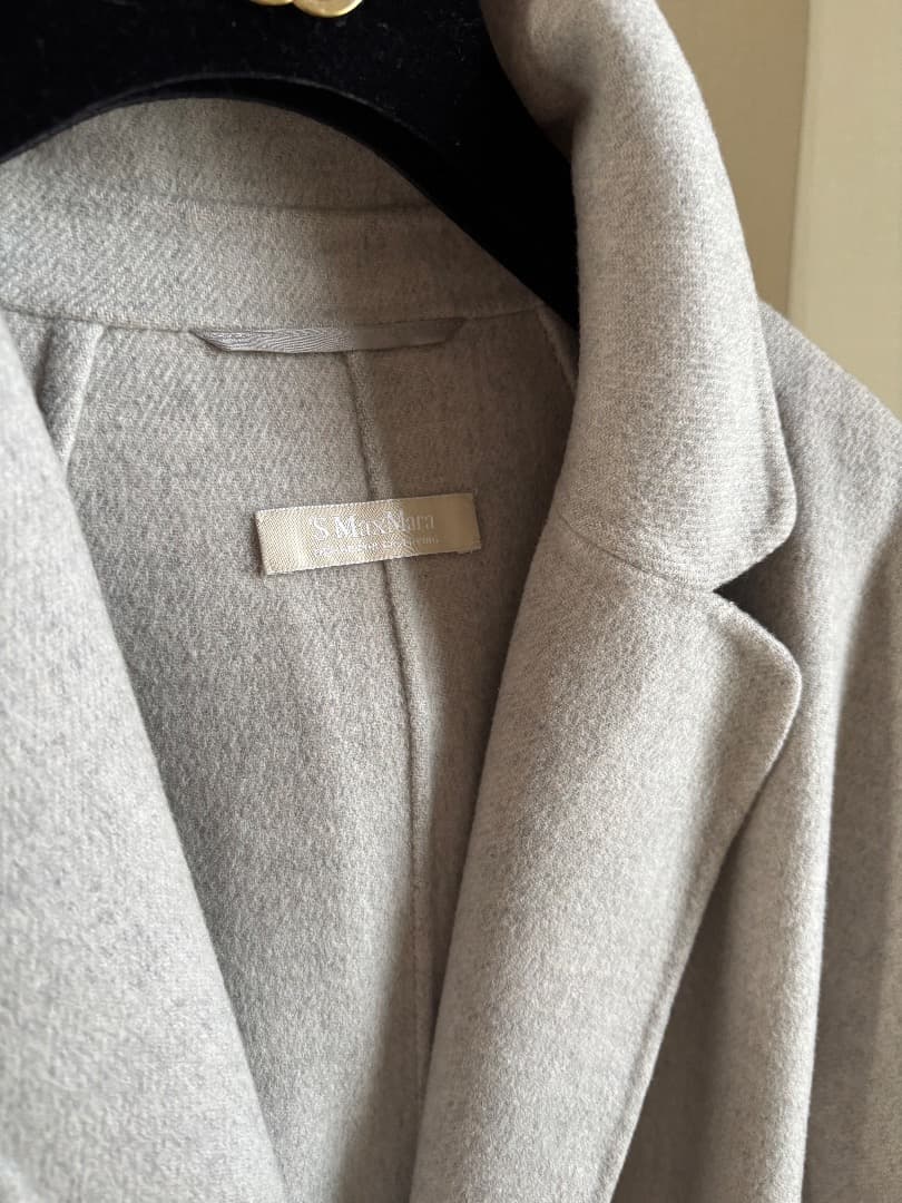 エスマックスマーラ クチートアマーノ ベルト♡グレー ♡40