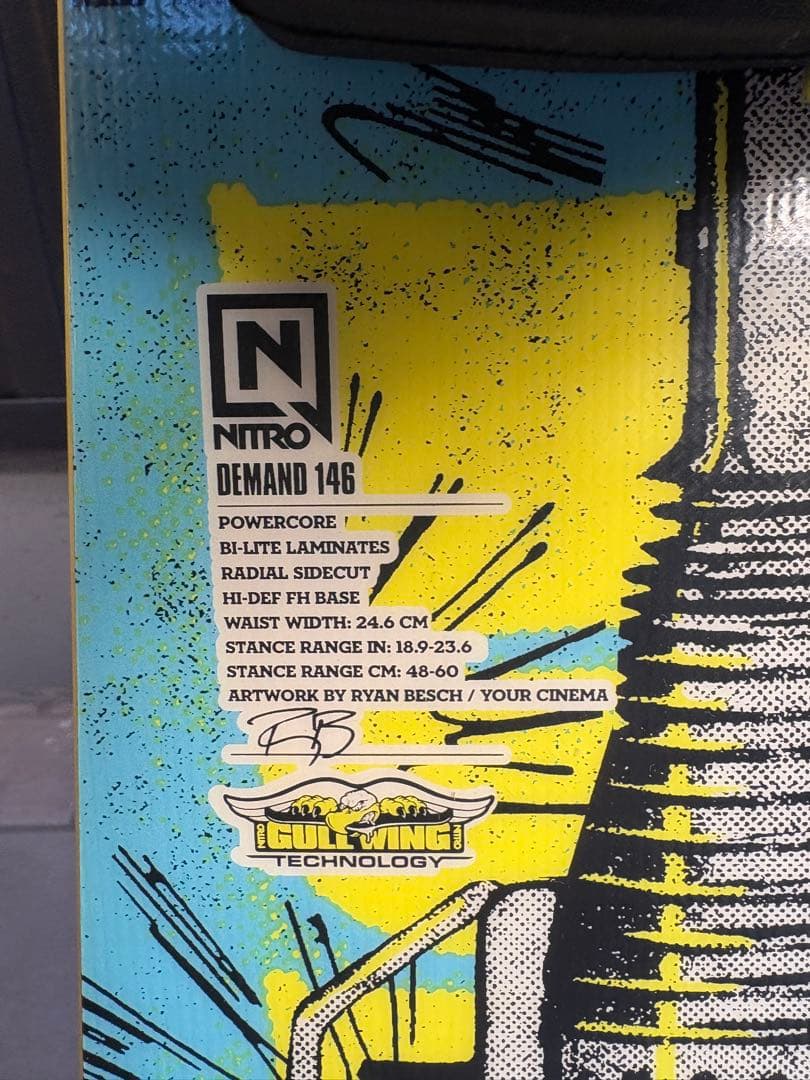 NITRO DEMAND 146 スノーボード