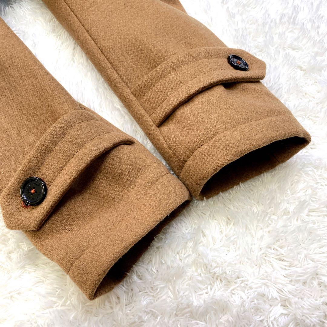 極美品 バーバリーブラックレーベル ダッフルコート ホースロゴ キルティング