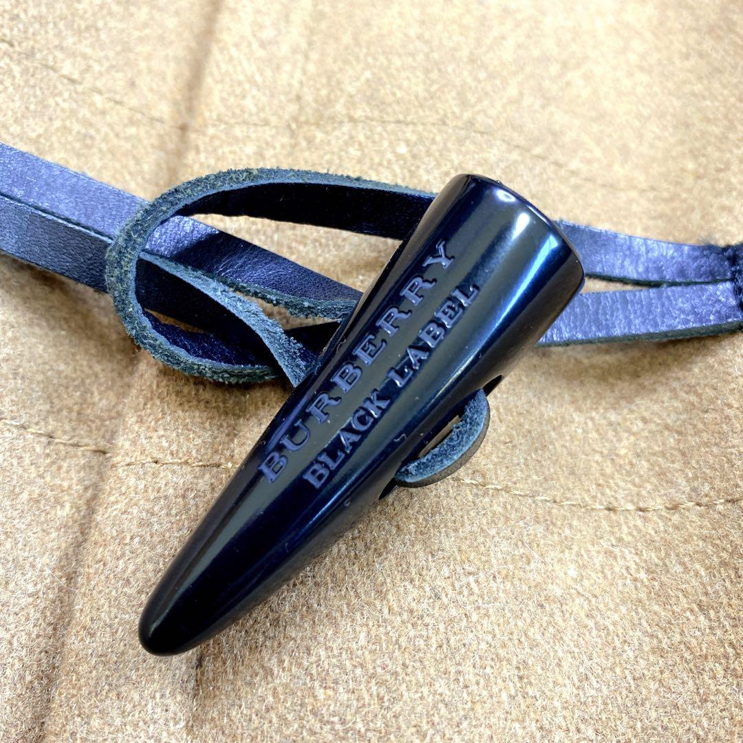 極美品 バーバリーブラックレーベル ダッフルコート ホースロゴ キルティング