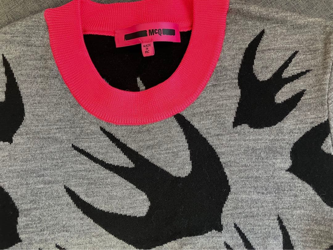 McQ AlexanderMcQUEEN ニットワンピース 最終値下げです。