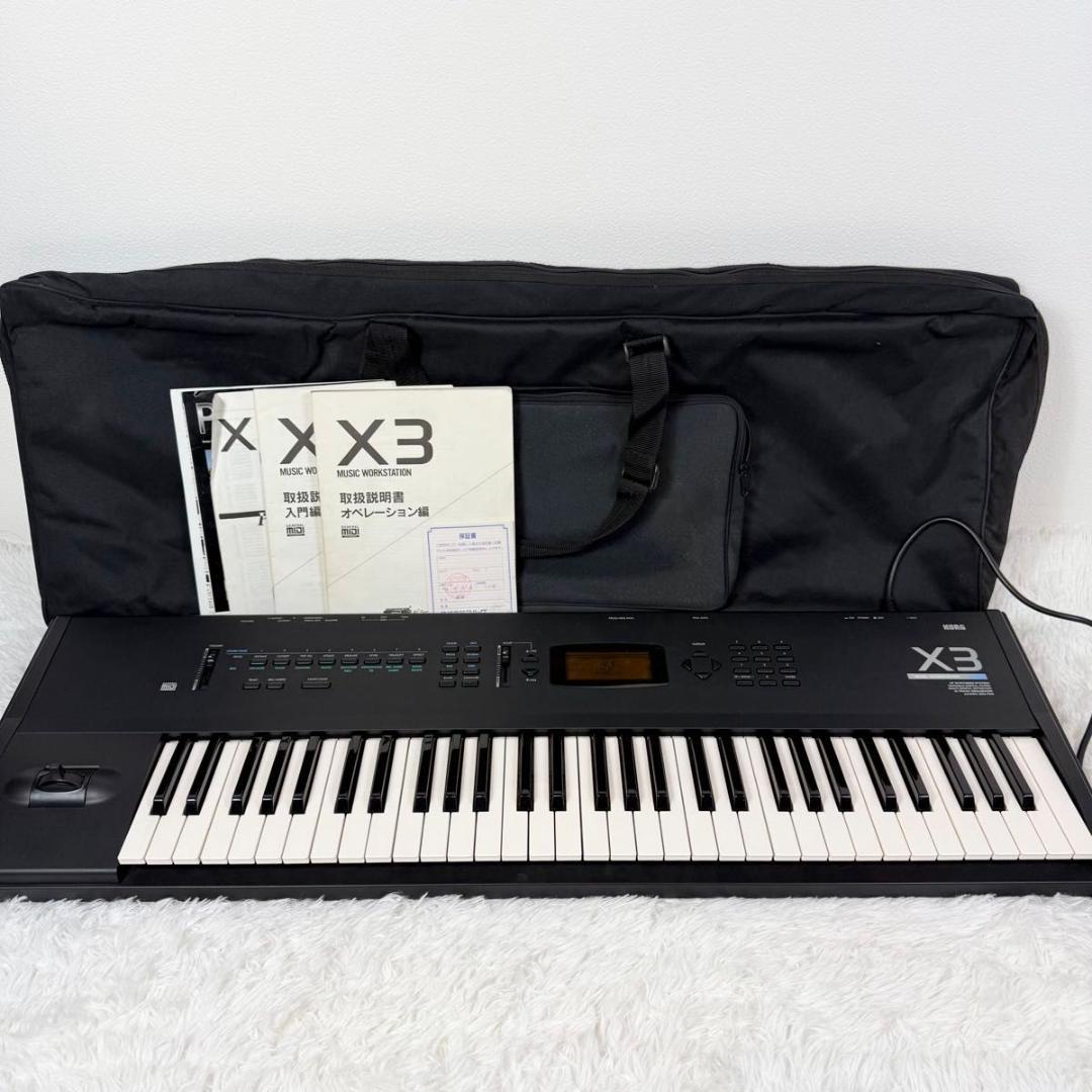 【現状販売】KORG コルグ X3 ワークステーション シンセサイザー 988