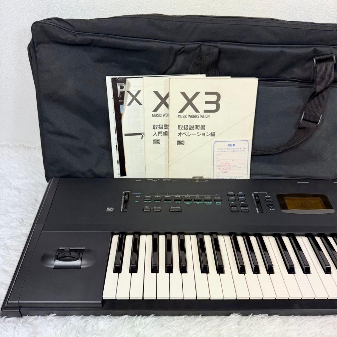 【現状販売】KORG コルグ X3 ワークステーション シンセサイザー 988