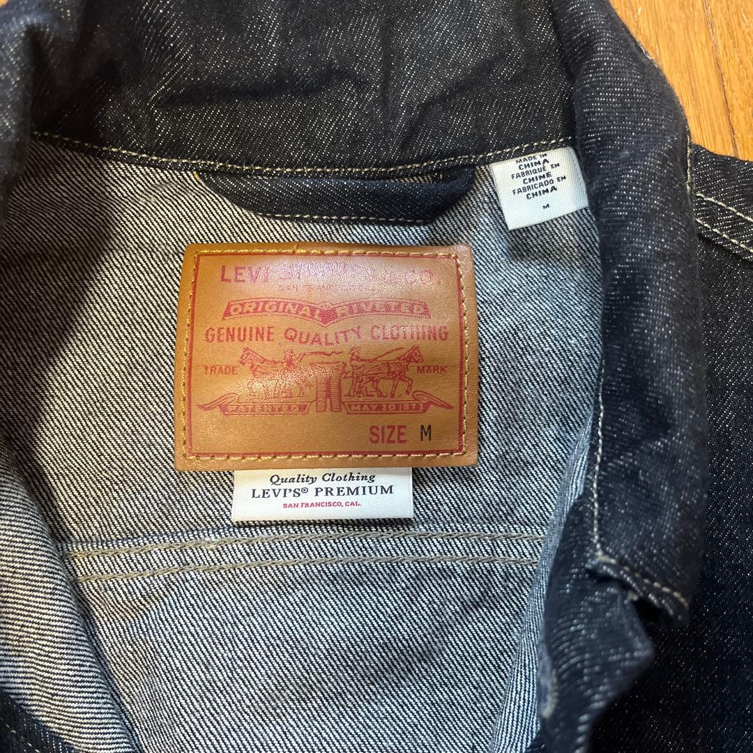 Levi's PREMIUM BLACK TYPE I トラッカー ジャケット