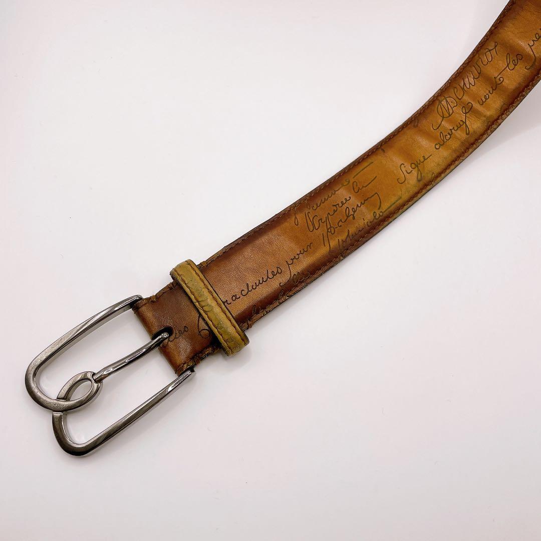 ベルルッティ カリグラフィー スクリット 85/34 ベルト Berluti