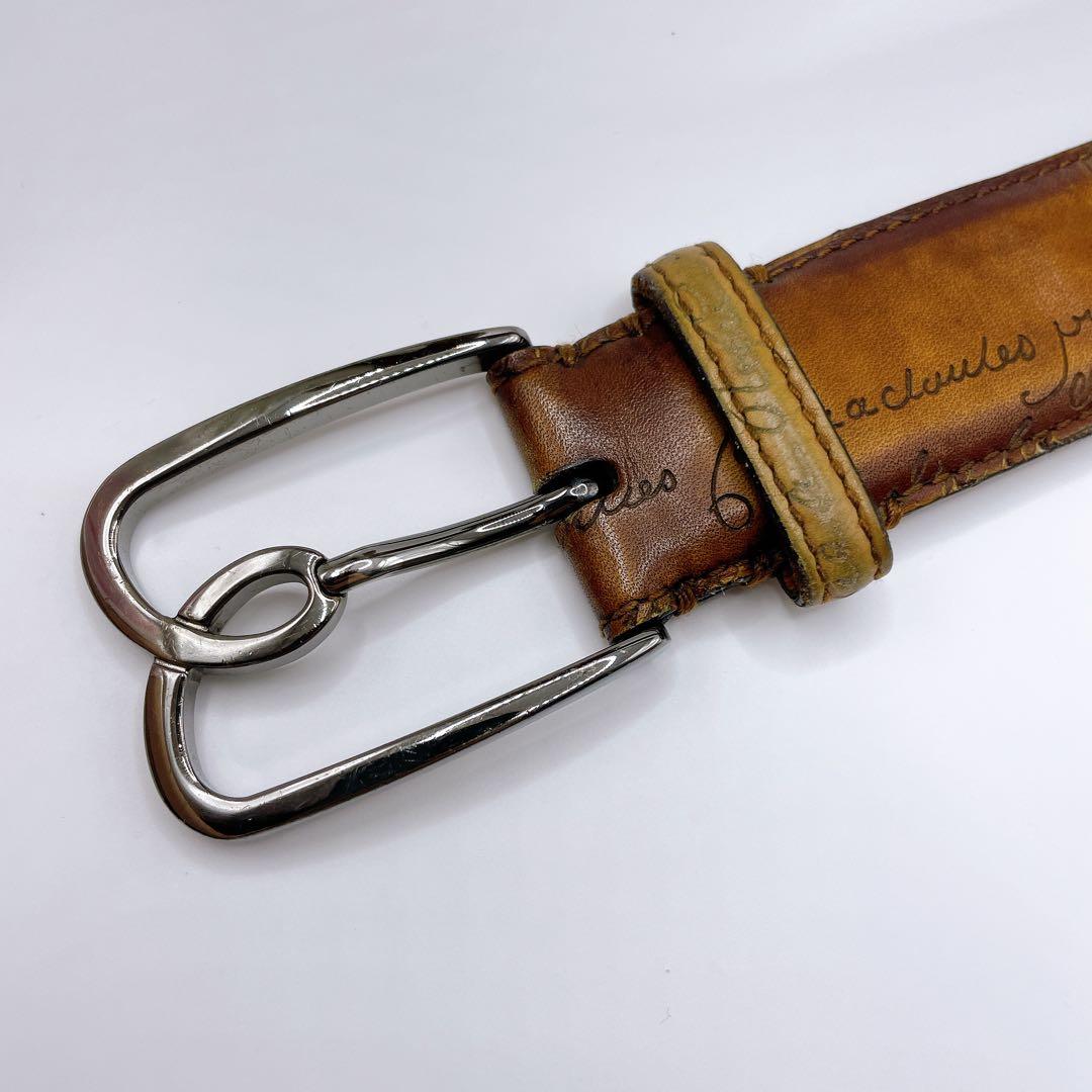 ベルルッティ カリグラフィー スクリット 85/34 ベルト Berluti