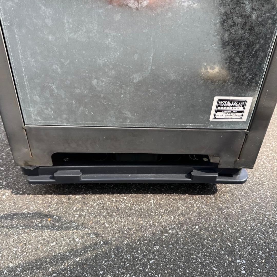 ダルトンDulton 5ドロワーズ 5段チェスト ロウカラーRAW キャビネット