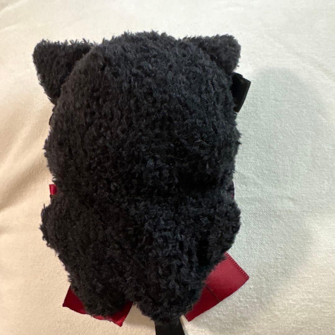 ぬい服 着ぐるみ 猫耳 黒 赤 いつぬい 10〜12cm - メルカリ