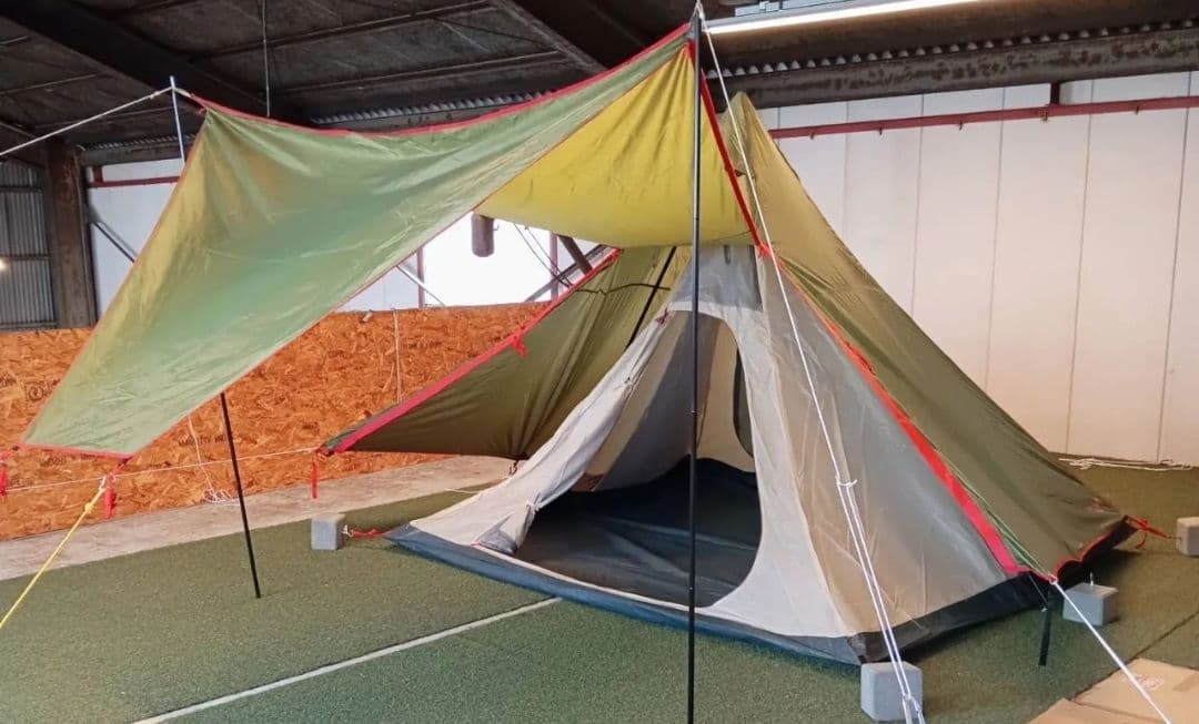 ノースイーグル ワンポールテント NE1230 タープ一体型 中古 - メルカリ