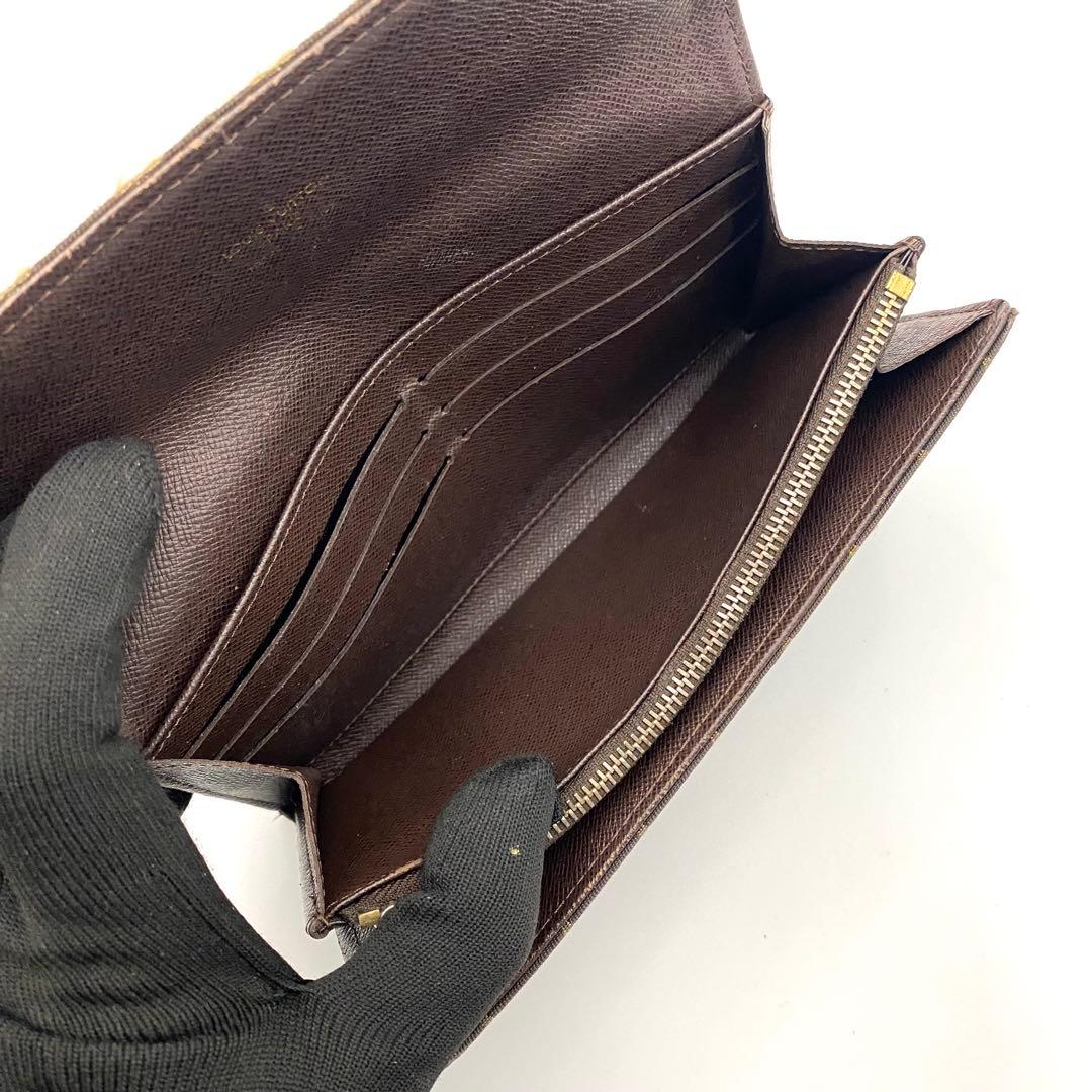 ルイヴィトン モノグラムミニ ラン ポルトフォイユサラ 長財布 M95234