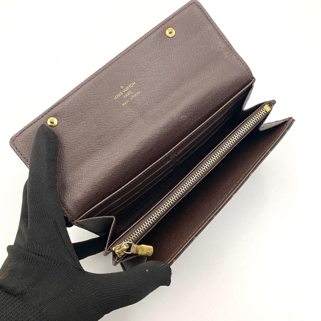 ルイヴィトン モノグラムミニ ラン ポルトフォイユサラ 長財布 M95234