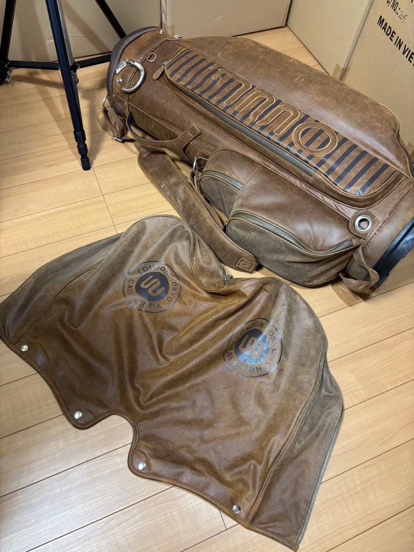 オウル OUUL ビンテージ クラッシック キャディバッグ ブラウン