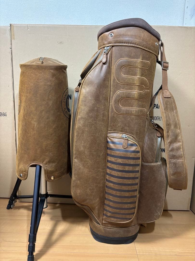 オウル OUUL ビンテージ クラッシック キャディバッグ ブラウン