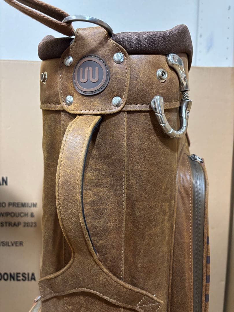 オウル OUUL ビンテージ クラッシック キャディバッグ ブラウン