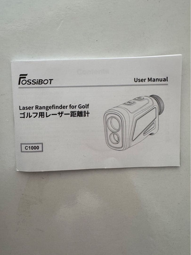 FOSSIBOT ゴルフ用レーザー距離計 専用ケース付き