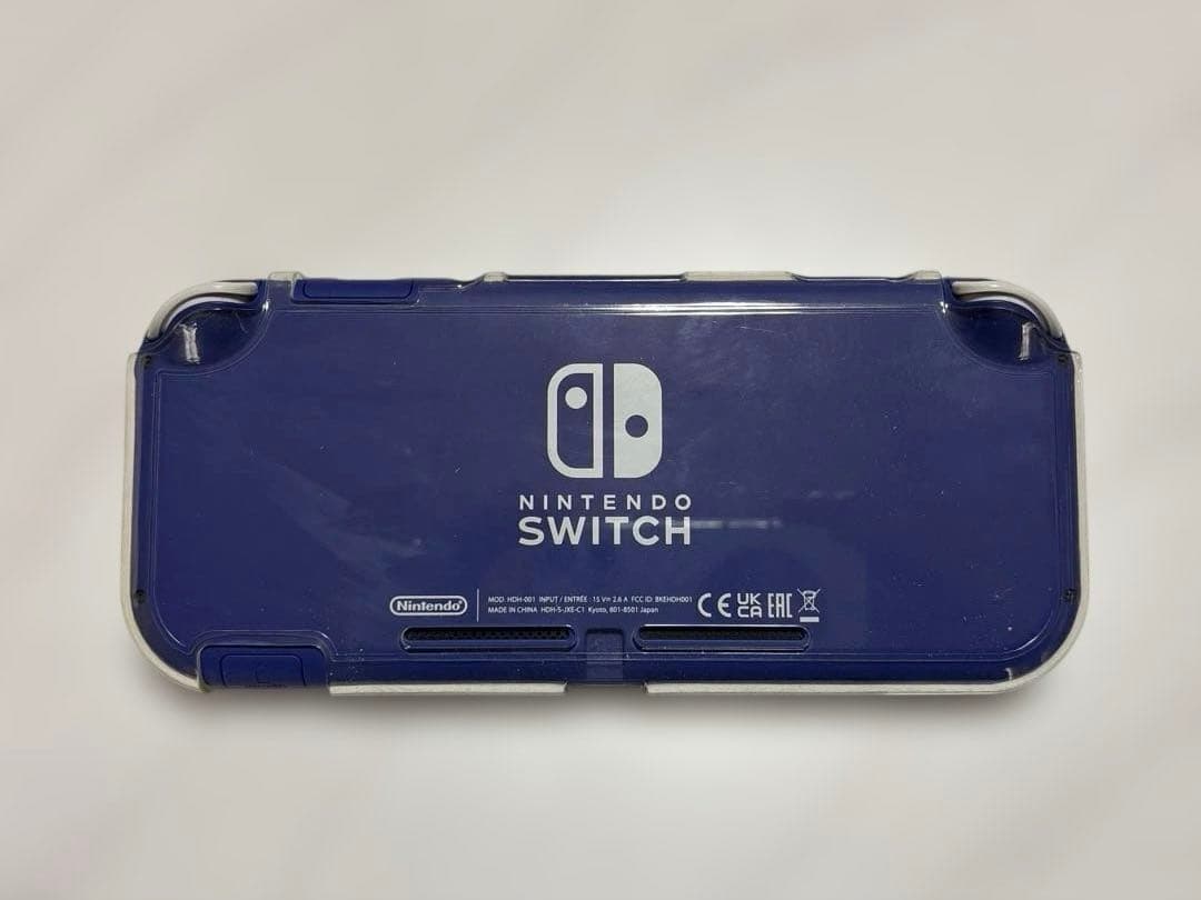 ニンテンドースイッチライト　ブルー　【本体・充電器・新品フィルム付き】