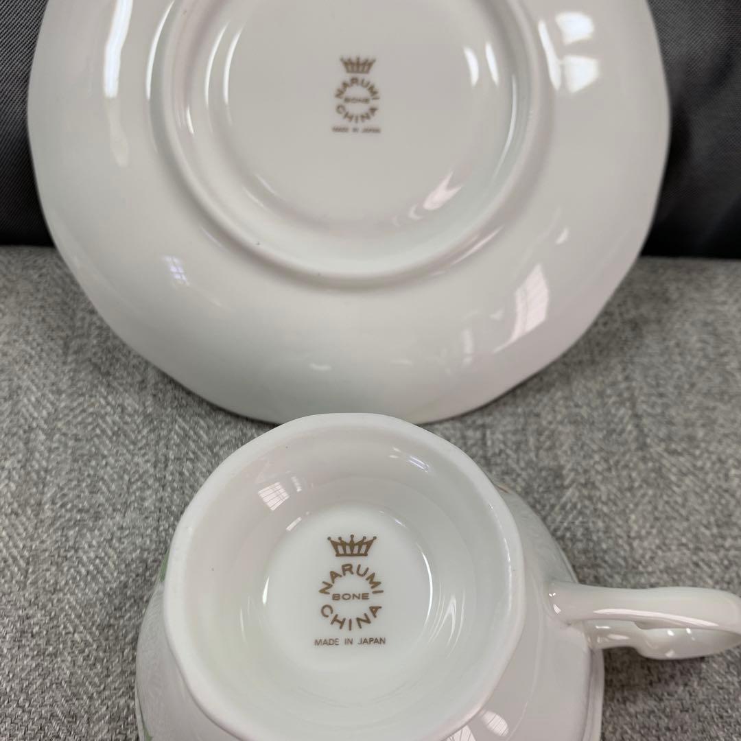 ナルミ シーボルト 絵付ボーンチャイナ コーヒー碗皿 セット 人気