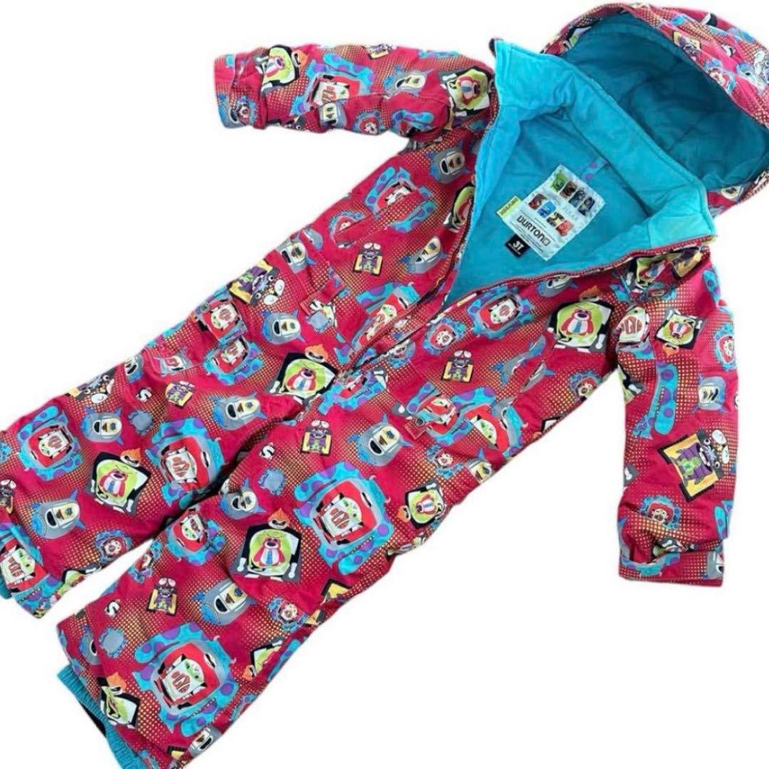 BURTON × ディズニー ピクサー スノーウェア つなぎ 3T 95