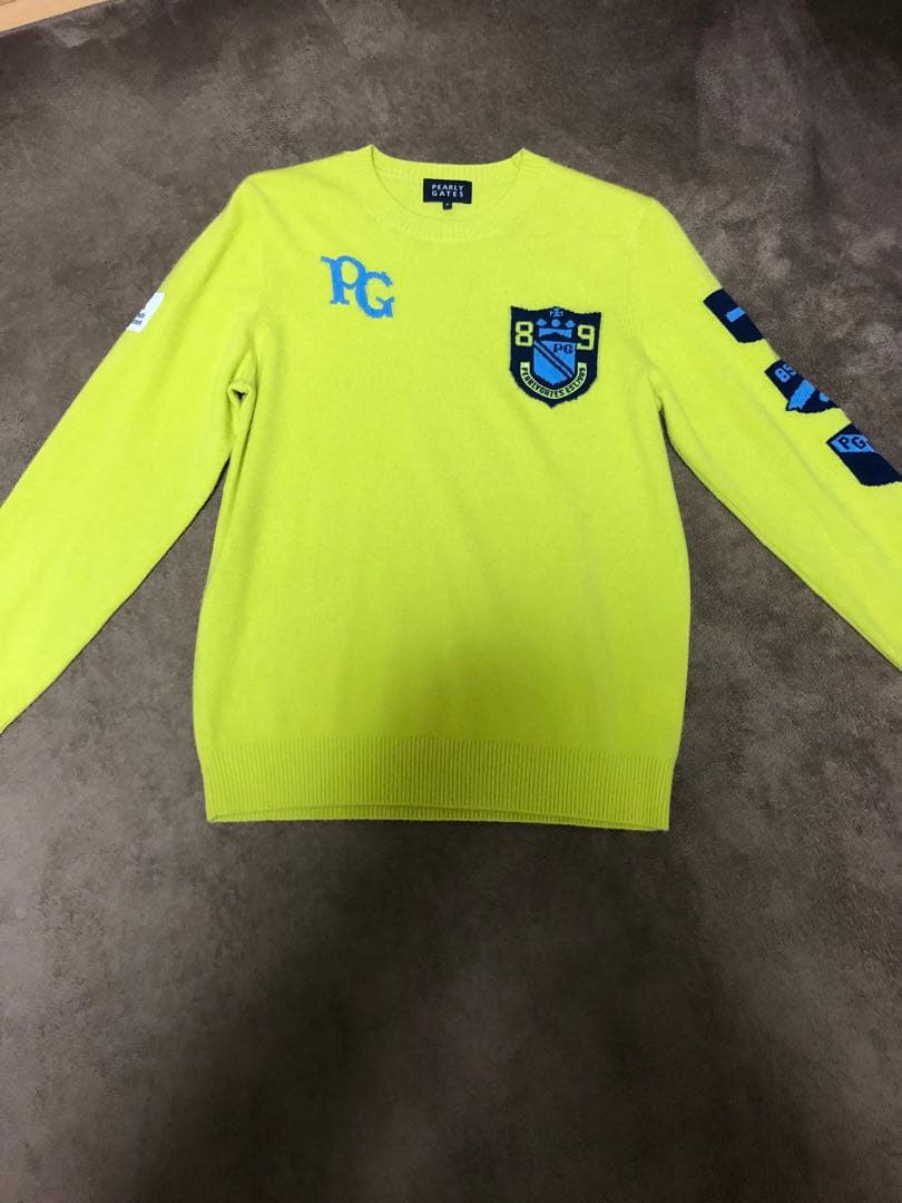 レア品　プロ着用品　パーリーゲイツ　カシミヤ100% サイズ4