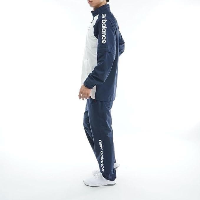 C2新品 5 ニューバランス ゴルフ メンズレインウェア セットアップ 上下