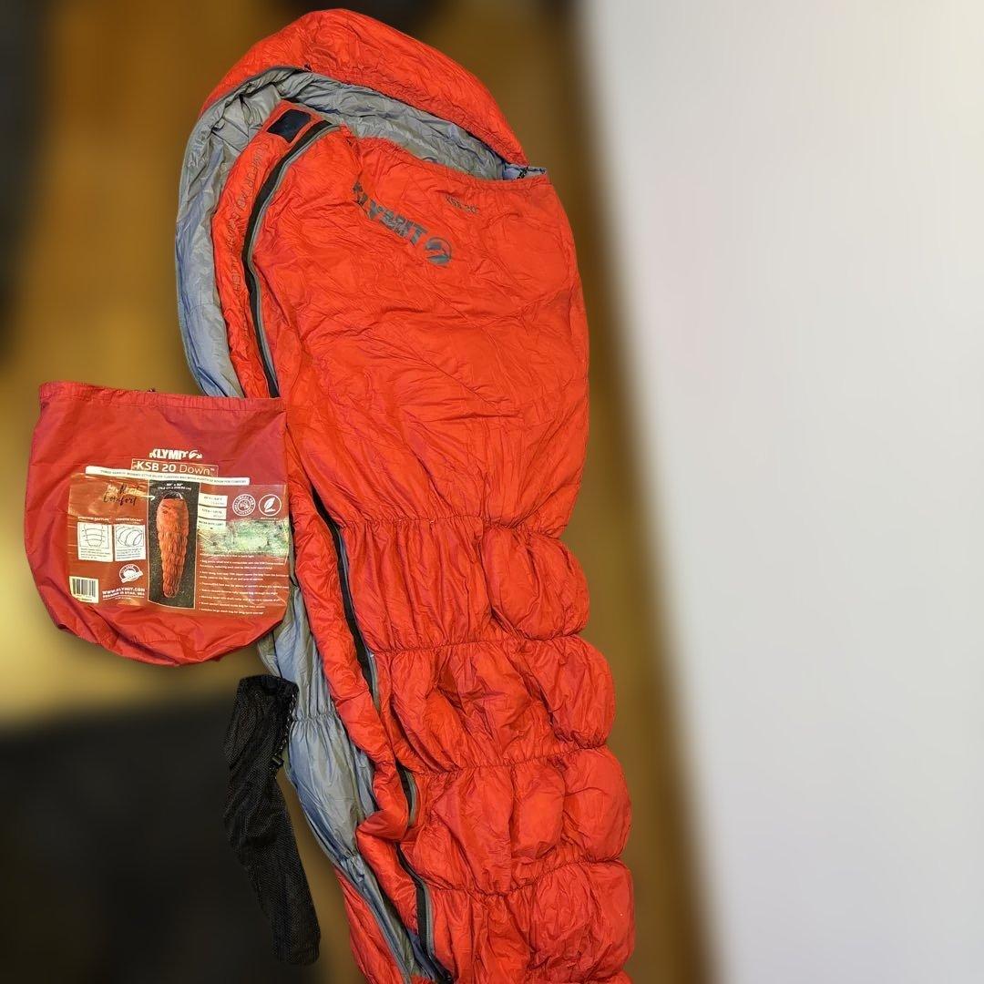 KLYMIT KSB 20 Down 赤 寝袋 シュラフ✨