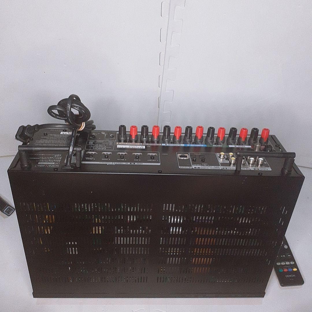 DENON AVアンプ AVR-X1400H リモコンSpotify対応美品