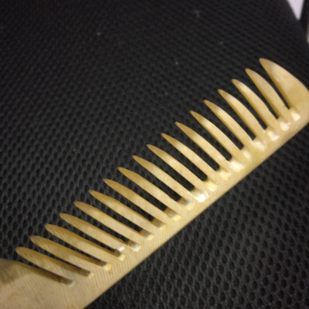 理容師用角櫛 3本セット(荒目）