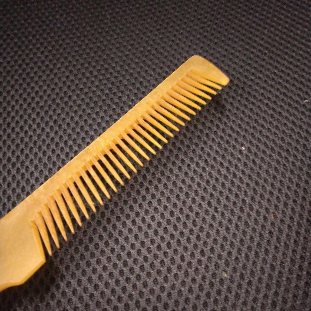 理容師用角櫛 3本セット(荒目）
