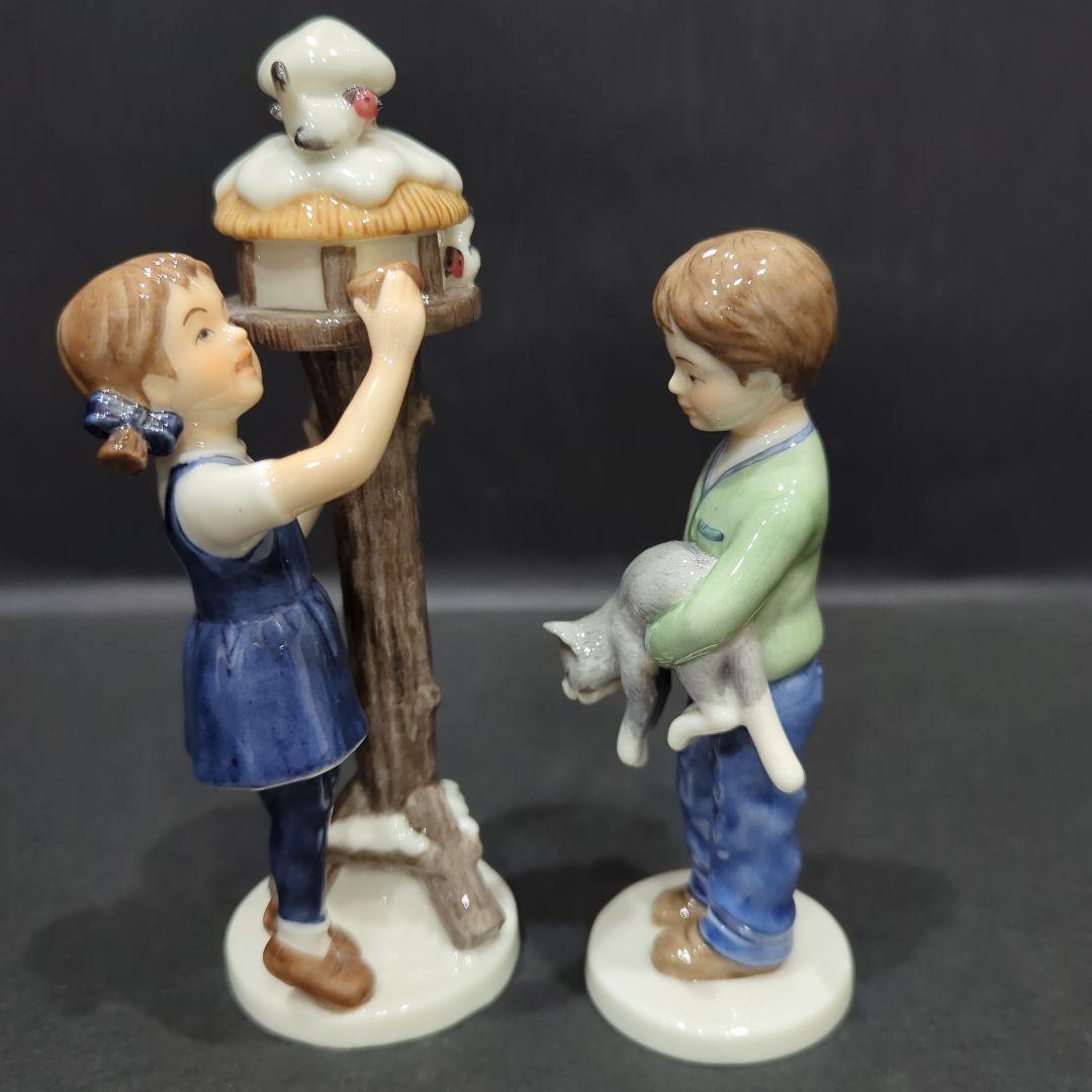 ロイヤルコペンハーゲン Annual Figurine 2001年 2個セット