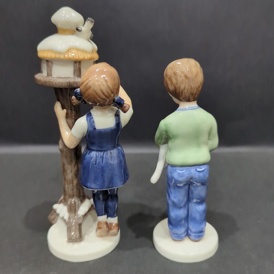 ロイヤルコペンハーゲン Annual Figurine 2001年 2個セット