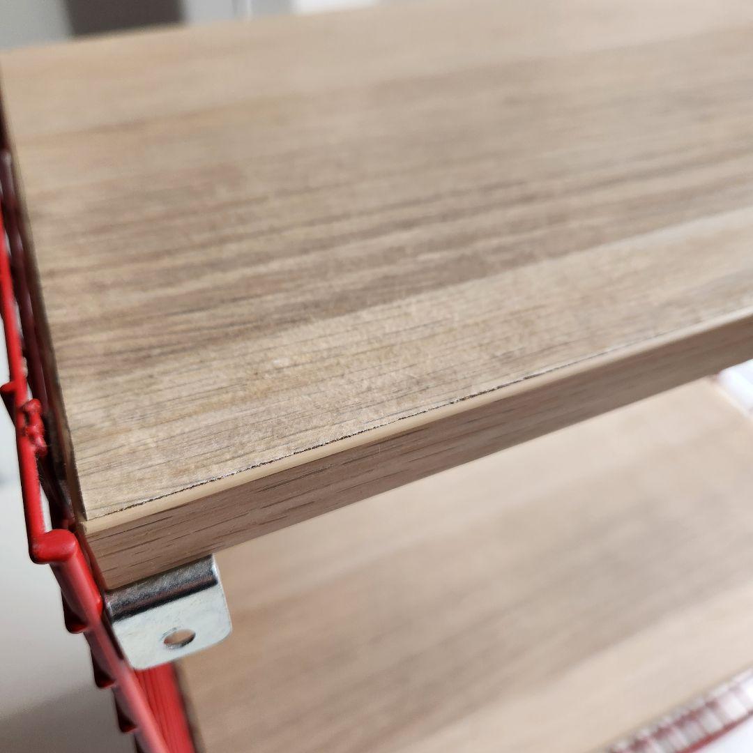 廃盤 IKEA ウォールシェルフ SVENSHULT スヴェンスフルト 赤 - メルカリ