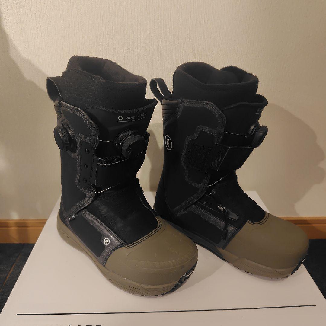 RIDE　NINETY TWO スノーボードブーツ ブラック/カーキ