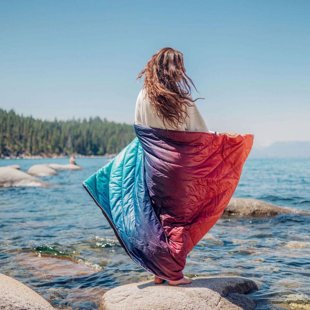 ★【新品】Rumpl パフィーブランケット1P 希少カラー USA輸入