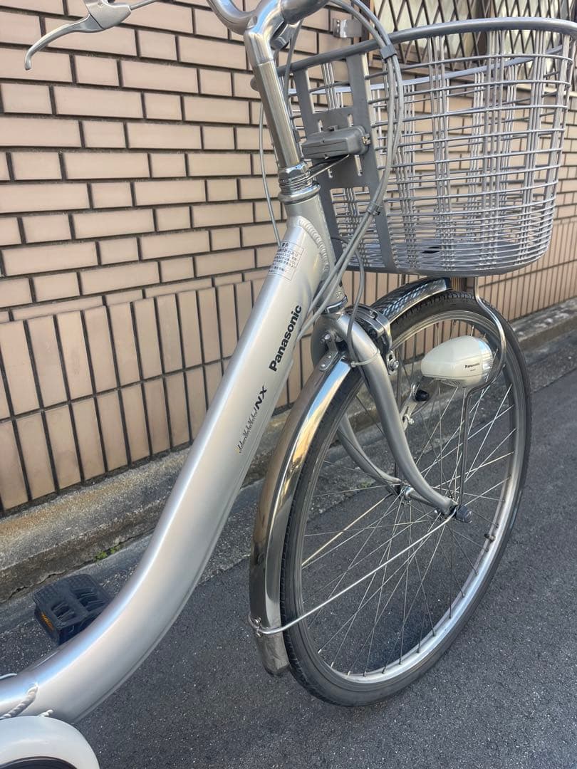 8.9ahパナソニック電動アシスト自転車26インチ