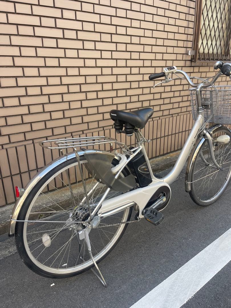 8.9ahパナソニック電動アシスト自転車26インチ