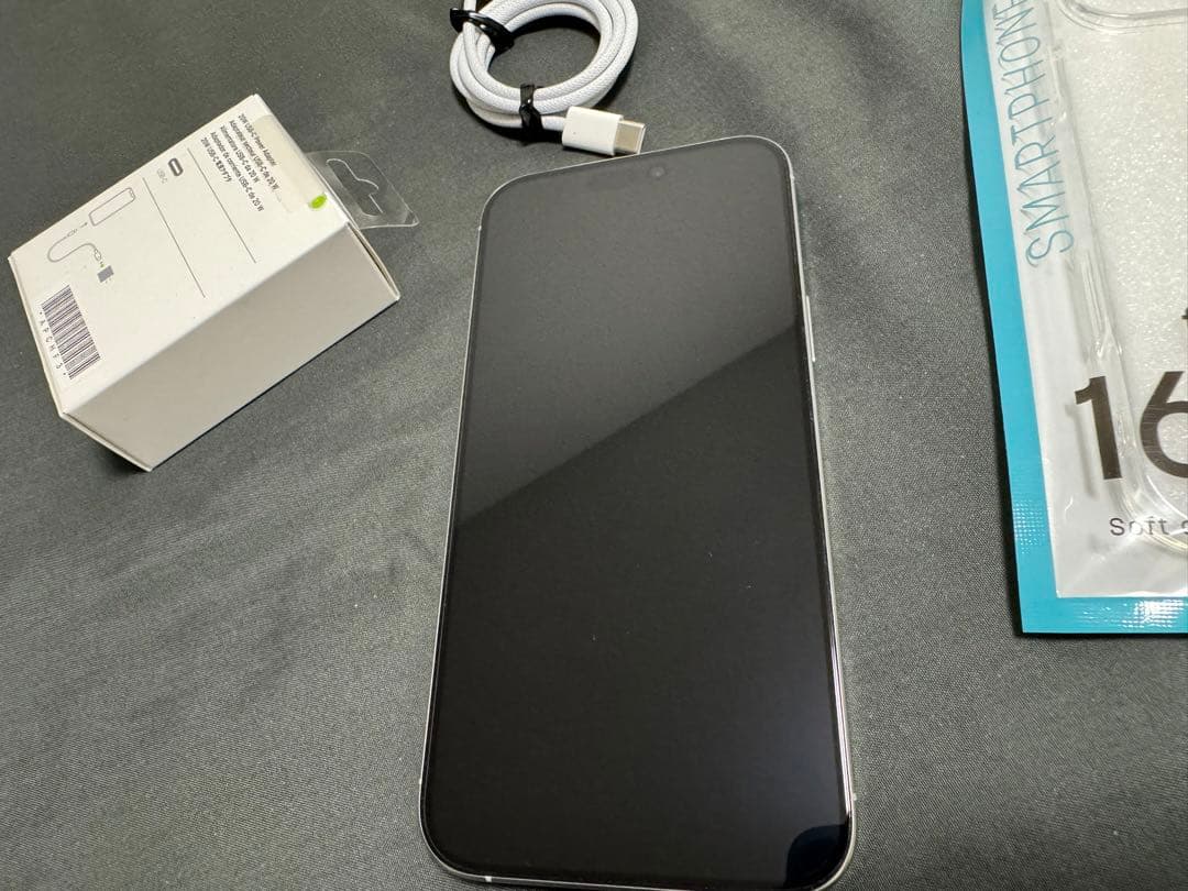 【美品】 Iphone 16 Pro Max 512GB ホワイトナチュラル