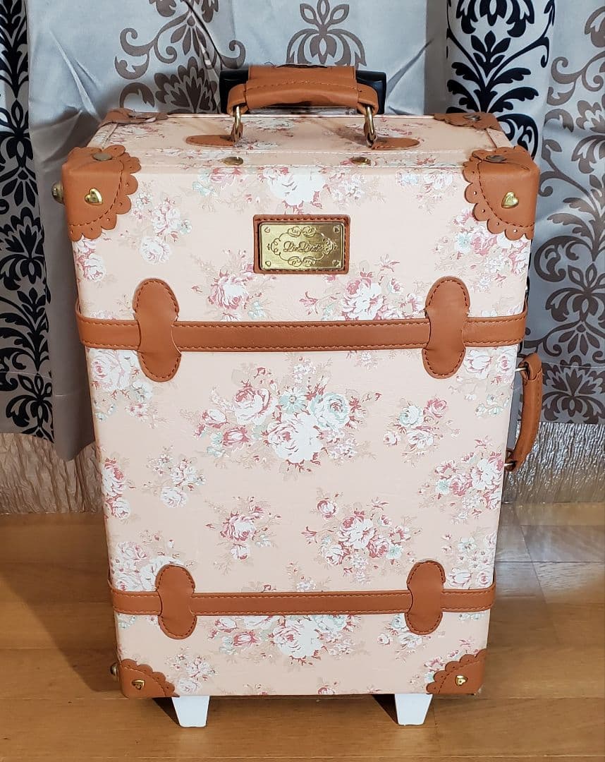 LIZ LISA 花柄 キャリーケース ダイヤルロック付き Mサイズ リズリサ