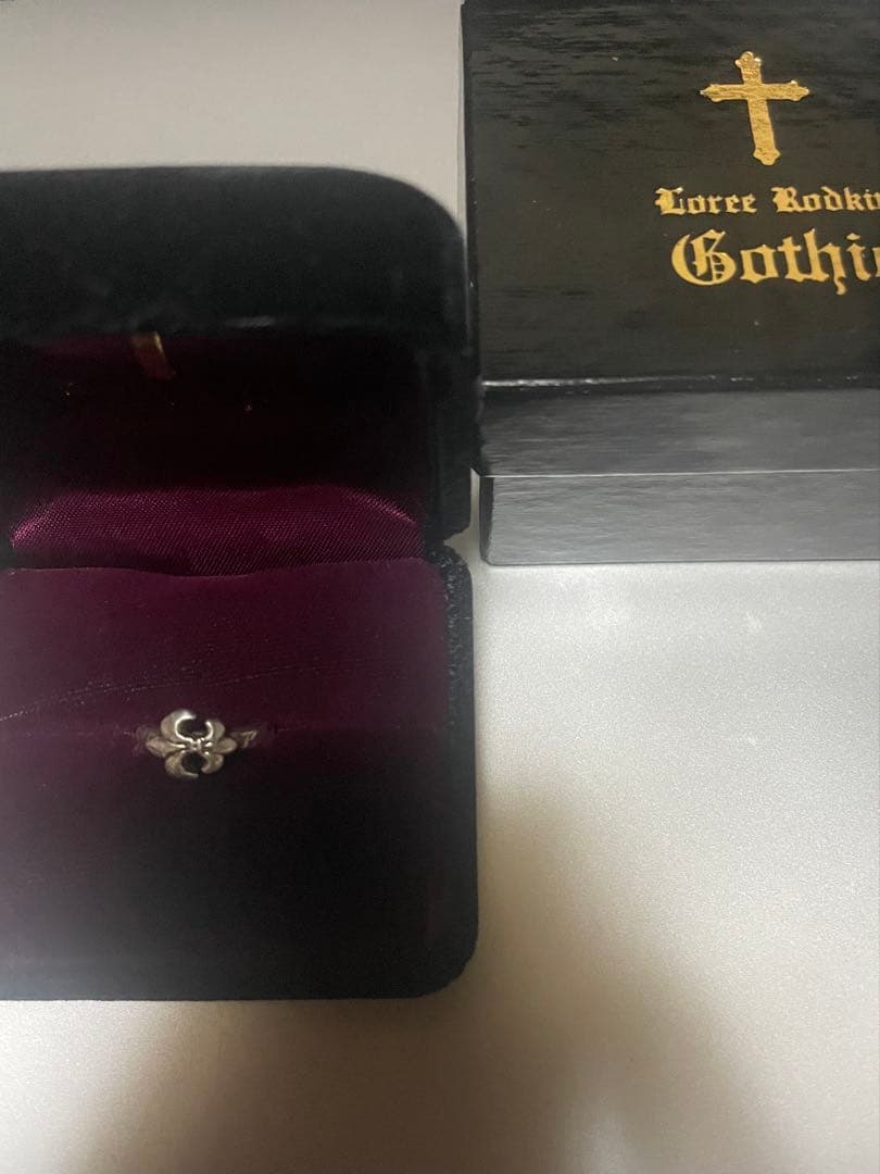 ローリーロドキン　シルバー925フープピアス