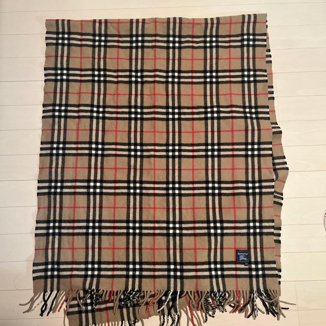 p*☆様 Burberry's ノバチェック柄 マフラー 100%ラムウール C - メルカリ