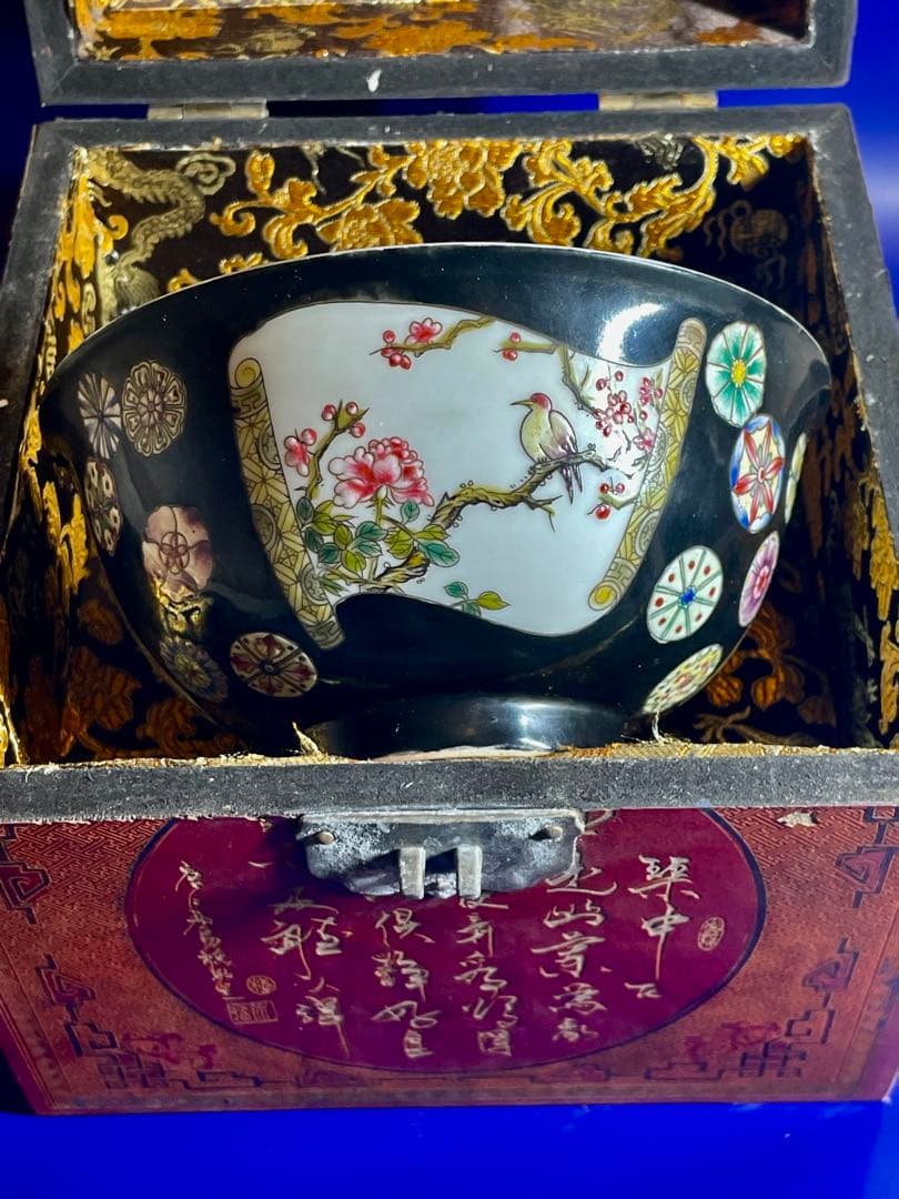 中国古美術 唐物旧蔵 大清雍正年御製粉彩　官窯の茶碗　開運中国骨董 大珍品希少