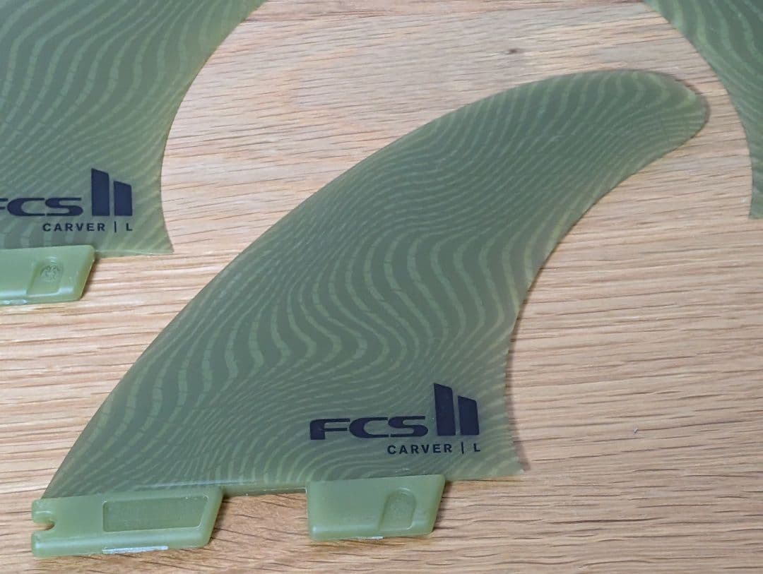 【5本セット】 FCS II CARVER トライ クアッド 5フィンセット